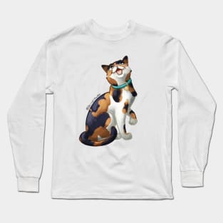 Calico Kitty Cat Long Sleeve T-Shirt